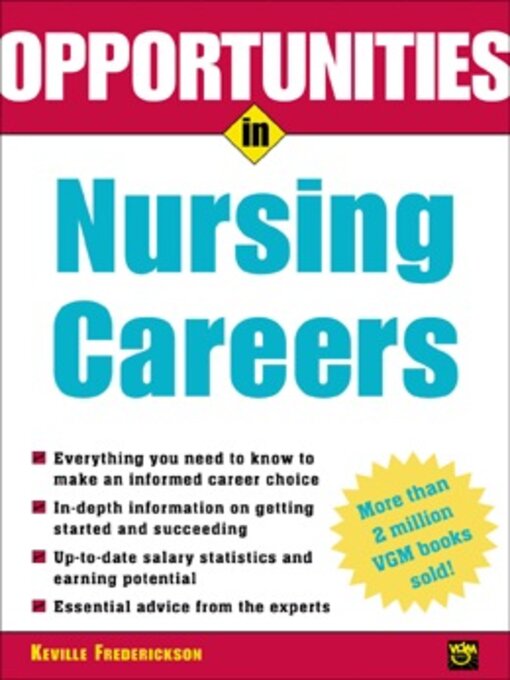 Title details for Opportunities in Nursing Careers by Keville Frederickson - Available